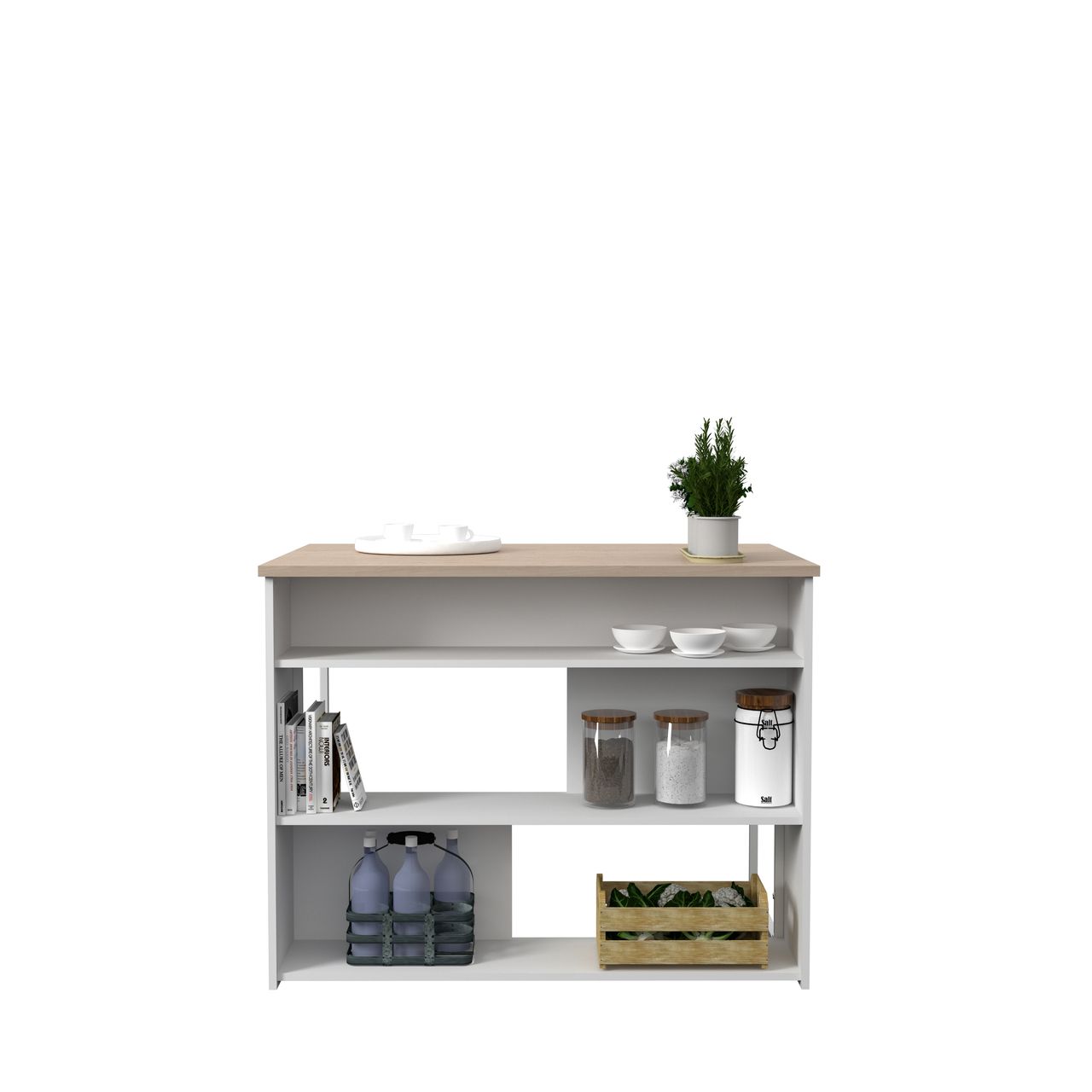 Parisot Buffet - Set, Socool 1 - Buffet mit Theke/Insel