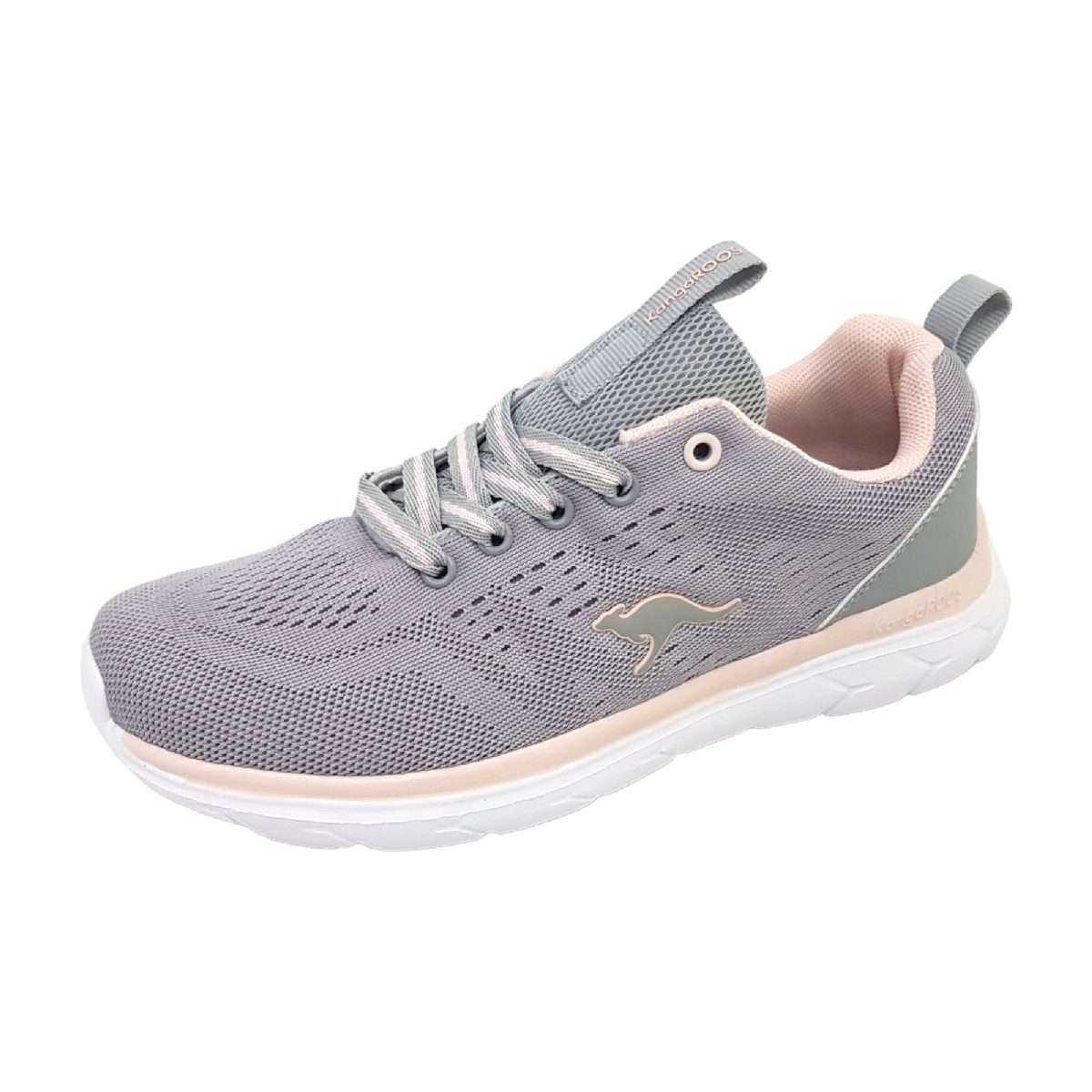 KangaRoos KN-Clear 30027/2063 Grau vapor grey/ pink