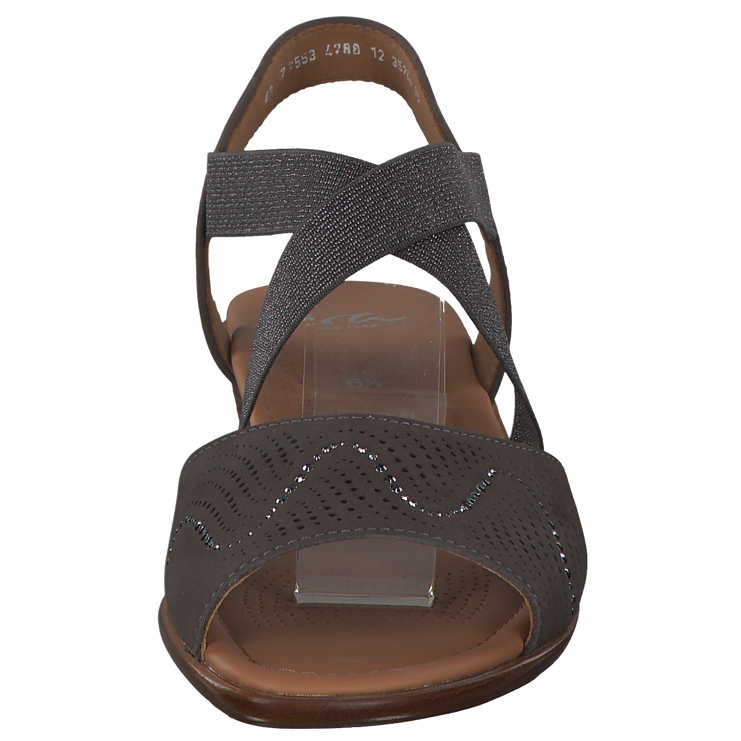 Ara Lugano 35764, Sandaletten, Damen, Grau (Street)