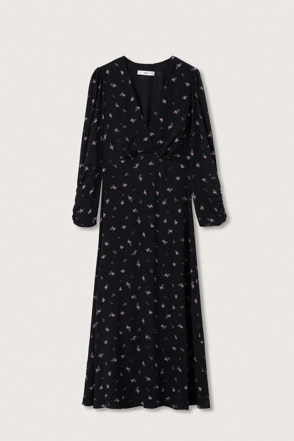 MANGO  27004016 Kleider und Overalls Schwarz