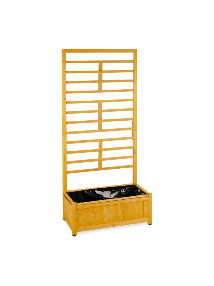 relaxdays Rankgitter mit Pflanzkasten - (B)71 x (H)171 x (T)31,5 cm günstig kaufen onesize