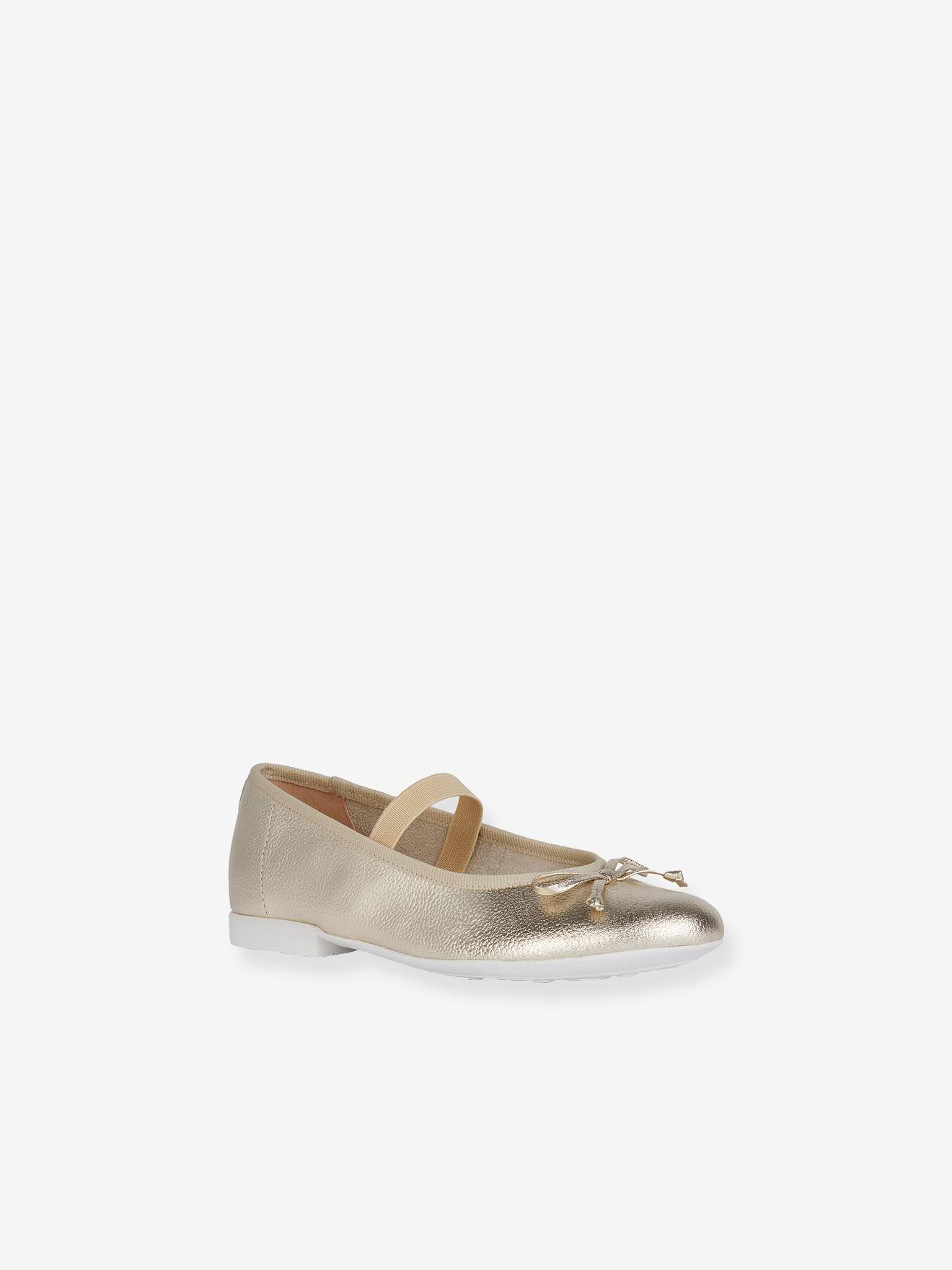 Geox Mädchen Ballerinas J4555 JR Plie GEOX - silber