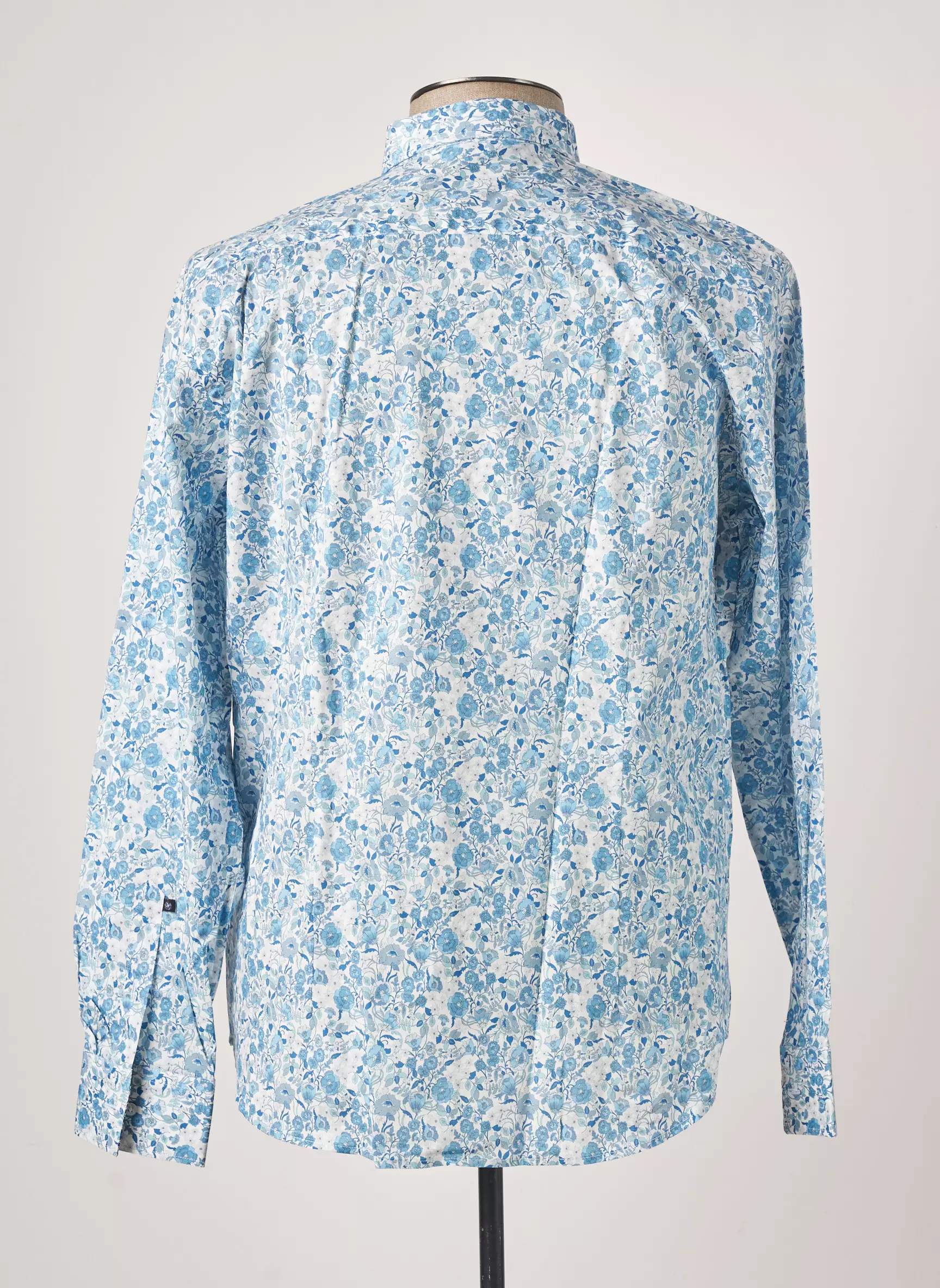 La Cible Rouge Manches Longues Homme couleur bleu