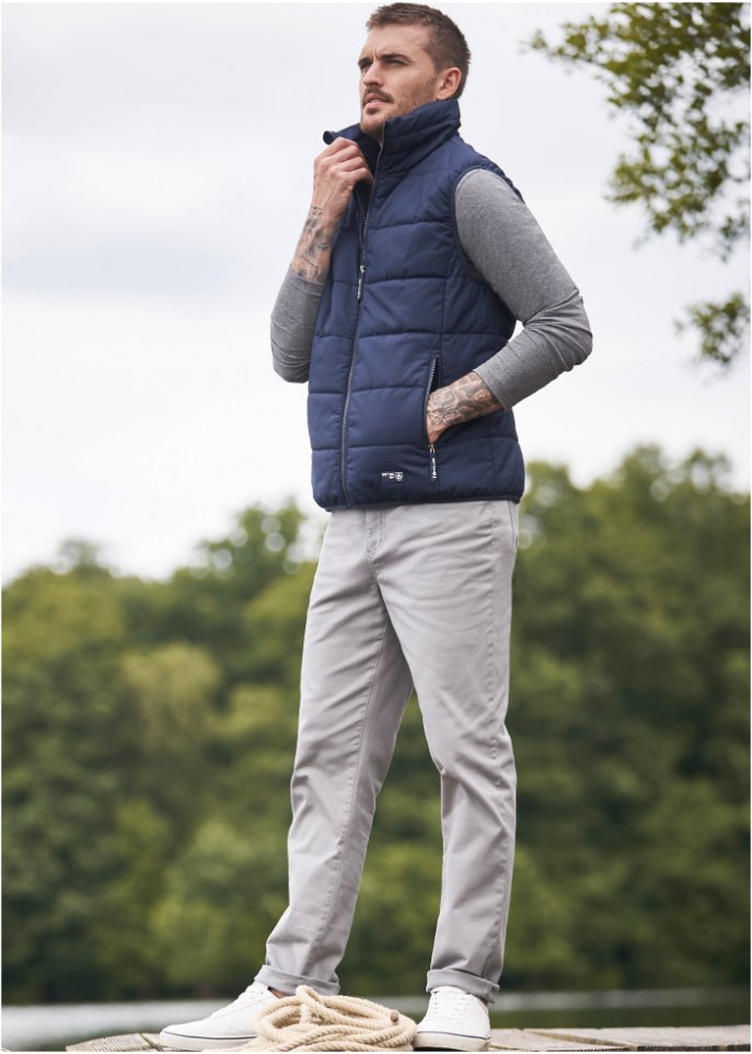 Outdoor-Weste mit Stehkragen