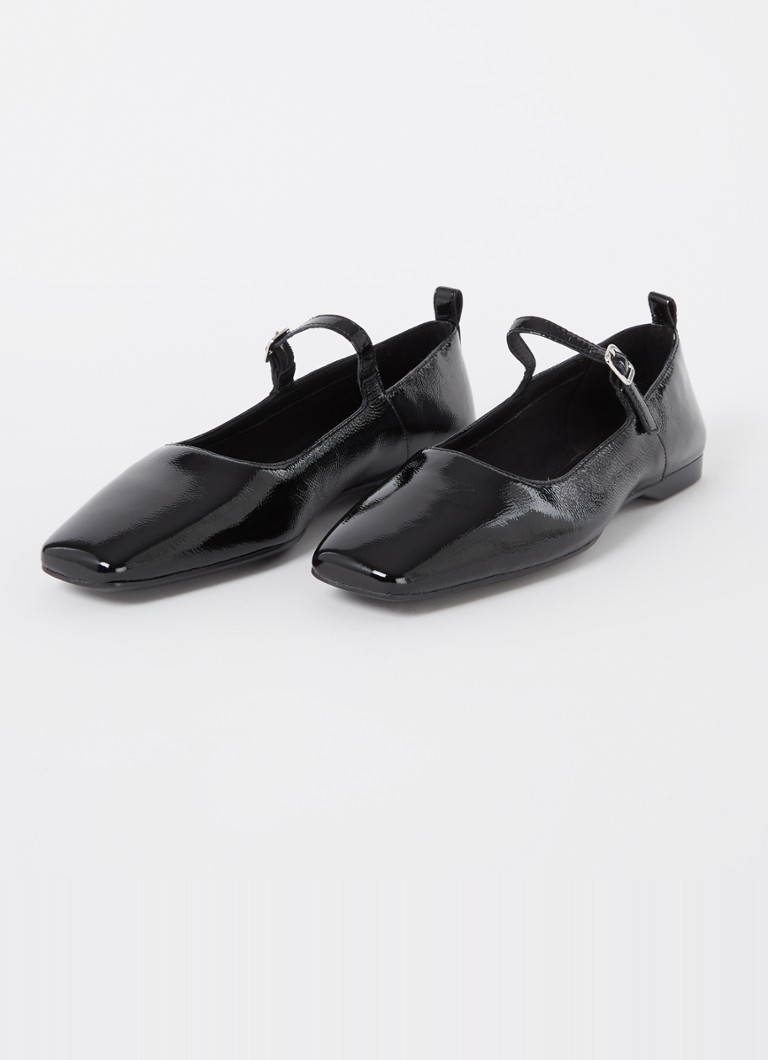 Vagabond Shoemakers Delia lakierowane baleriny ze skóry
