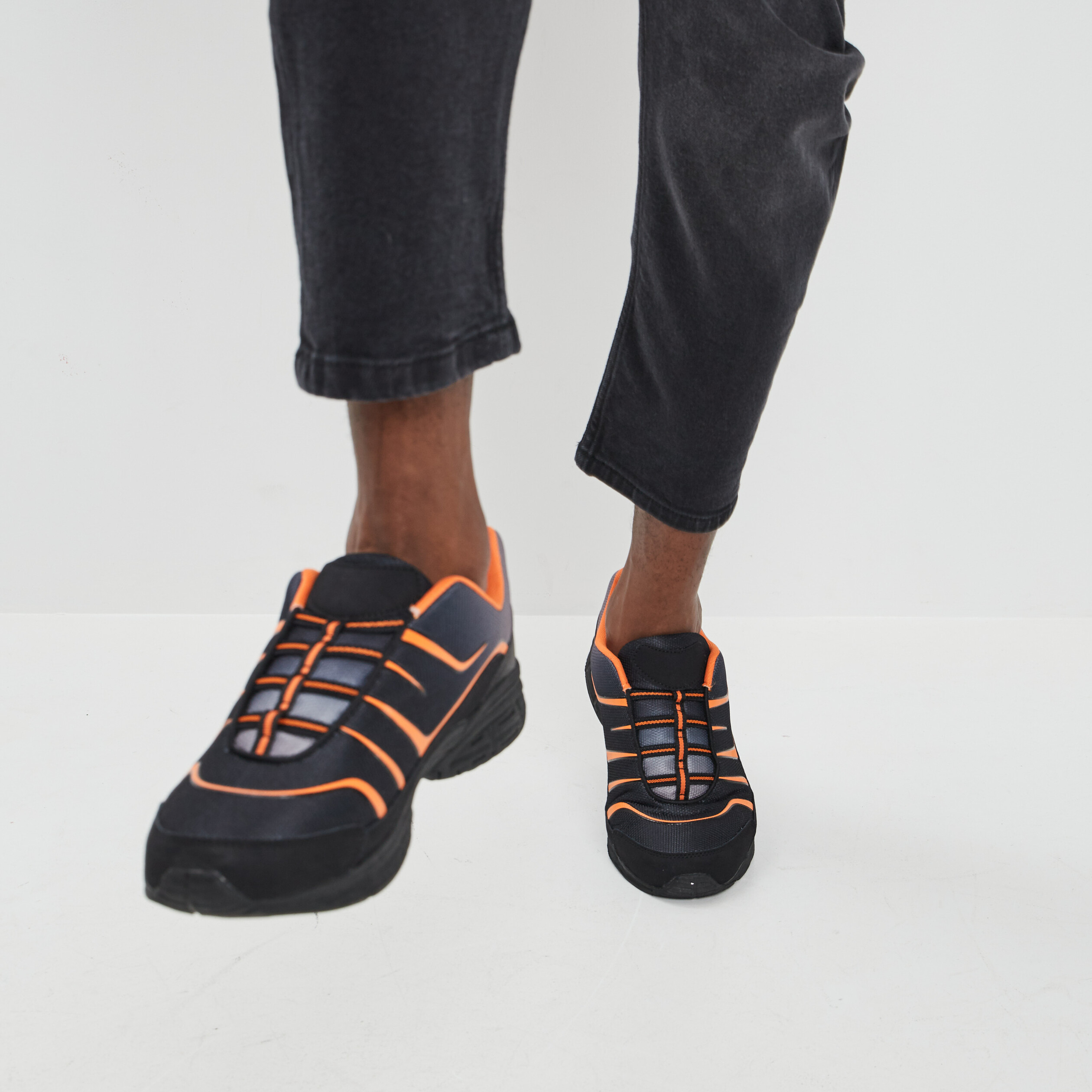 Baskets plates Liberto multicolore homme | La Halle