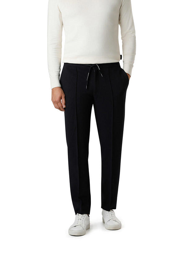 ARMANI EXCHANGE, Jogpants, Mikrofaser, nachtblau