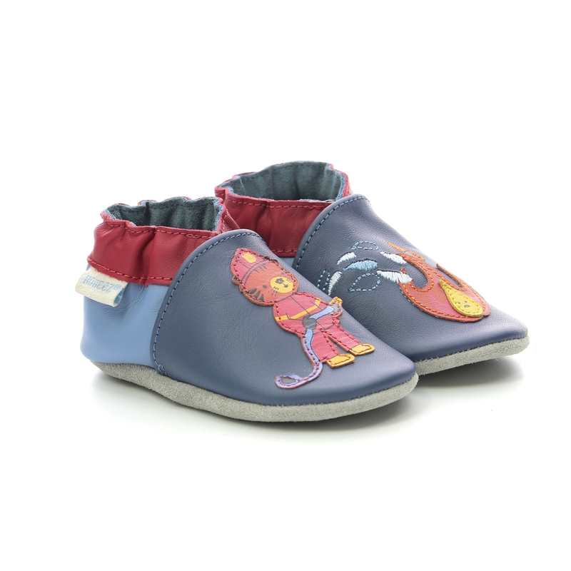 Chaussons cuir Fire Control