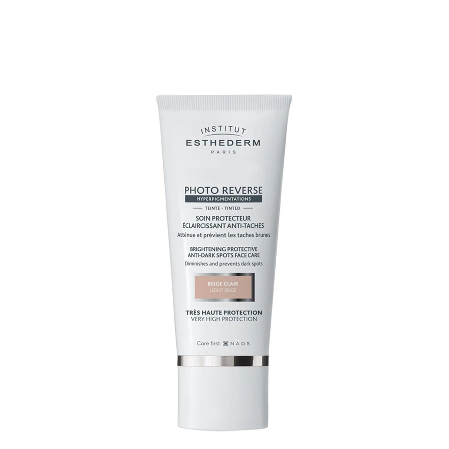 Esthederm Photo Reverse Soin Protecteur Éclaircissant Anti-Tâches - Teinté Beige Clair 50 ml