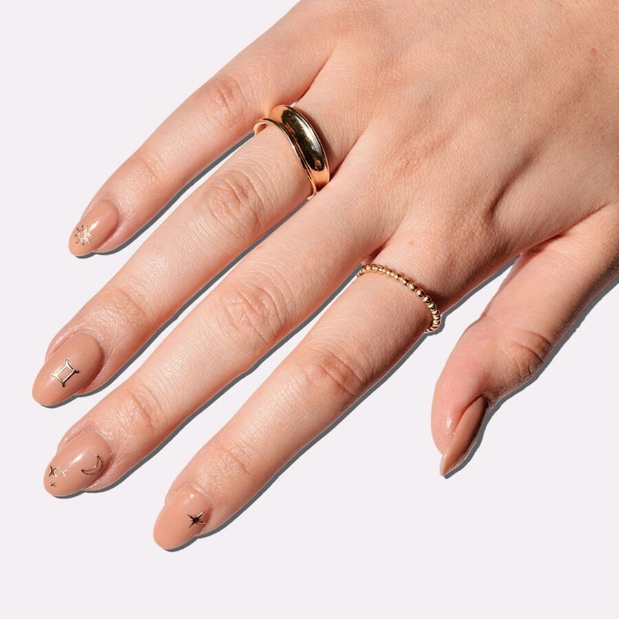 Lucky Star Zodiac Mini Nail Stickers