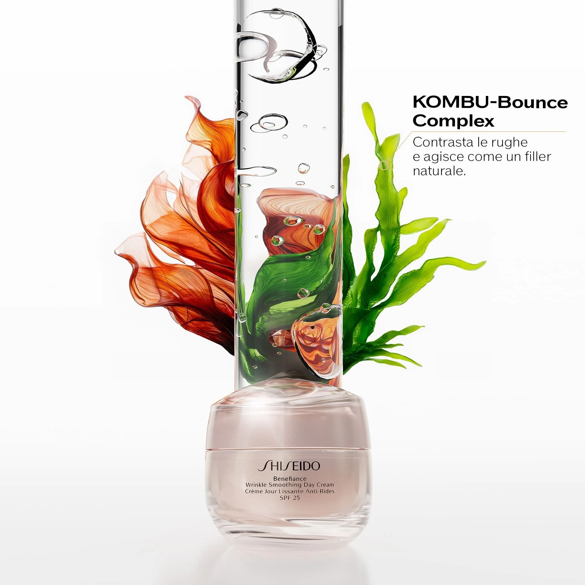 Benefiance Wrinkle Smoothing Day Cream SPF25 - Crema viso giorno antirughe, Crema viso giorno idratante, Crema viso giorno illuminante, Trattamenti Protettivi