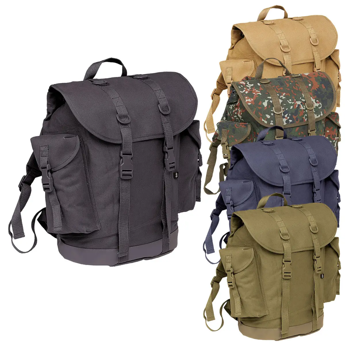 Jägerrucksack, BW Gebirgsrucksack versch. Farben