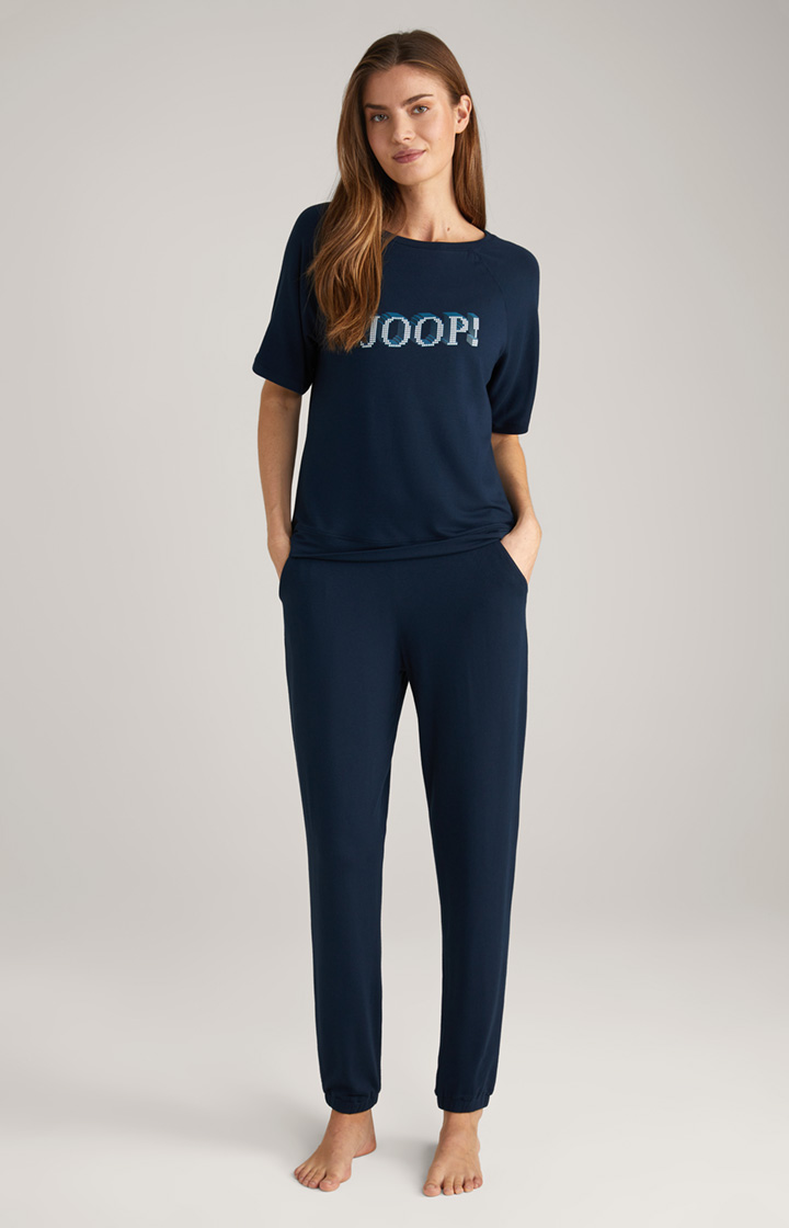Loungewear Shirt in Midnight Blue