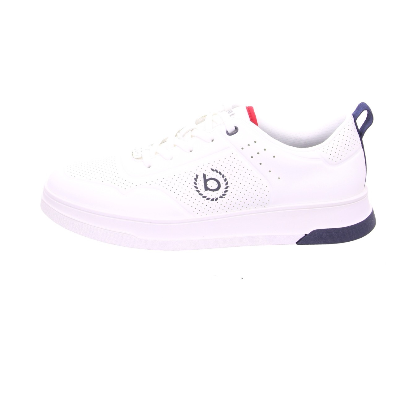 BUGATTI Freizeit Schnürer weiss Schuhe