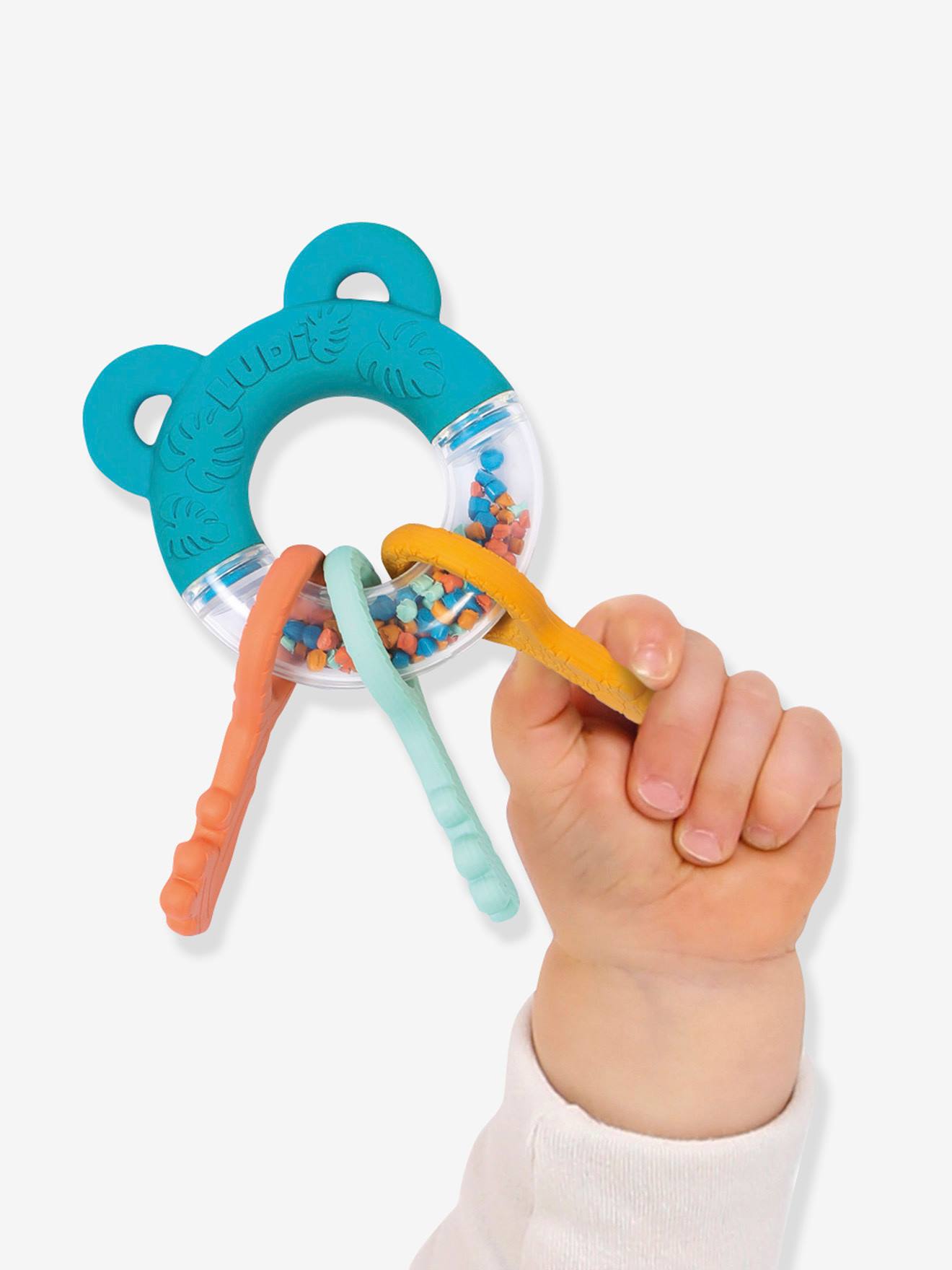 Ludi Baby Beißring SCHLÜSSEL LUDI - mehrfarbig