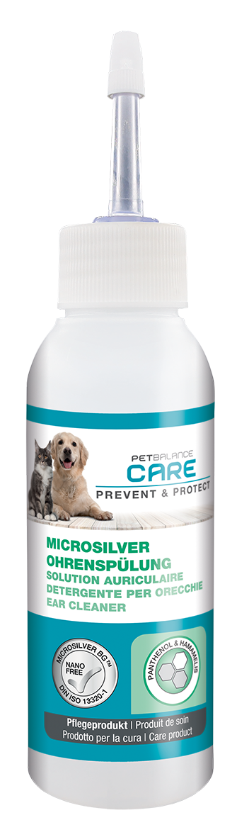 PetBalance Augen- & Ohrenpflege PetBalance MicroSilver Ohrenspülung