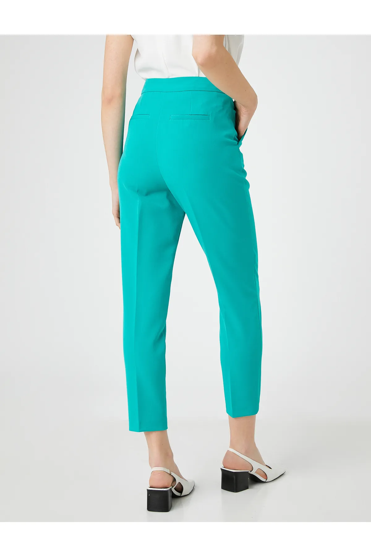 Koton  Basic-Hose aus Zigarettenstoff mit Taschen