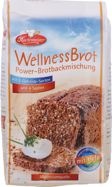 Küchenmeister Backmischung Wellness Brot