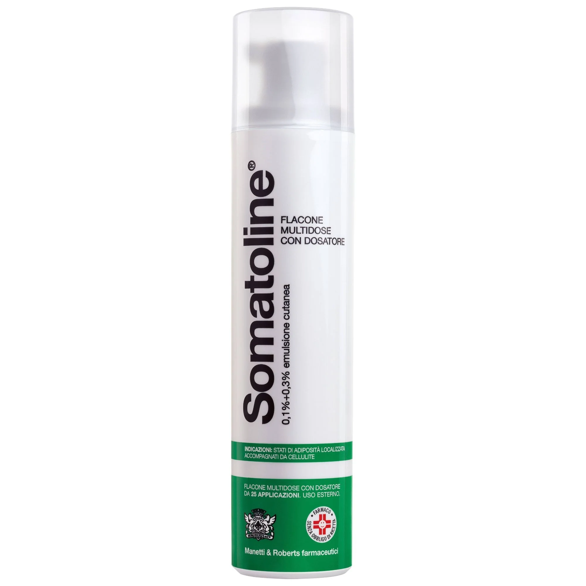 Somatoline Glättende 0,1 % + 3 % Hautemulsion – Anti-Cellulite-Körpercreme, Anti-Cellulite-Konzentrat
