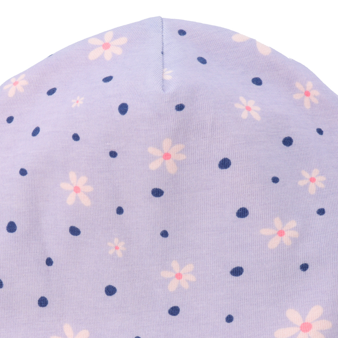 Mädchen Mütze mit Blumen-Allover