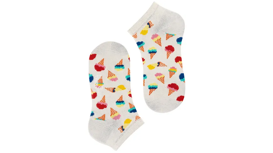 Happy Socks Unisex Socken IceCream White