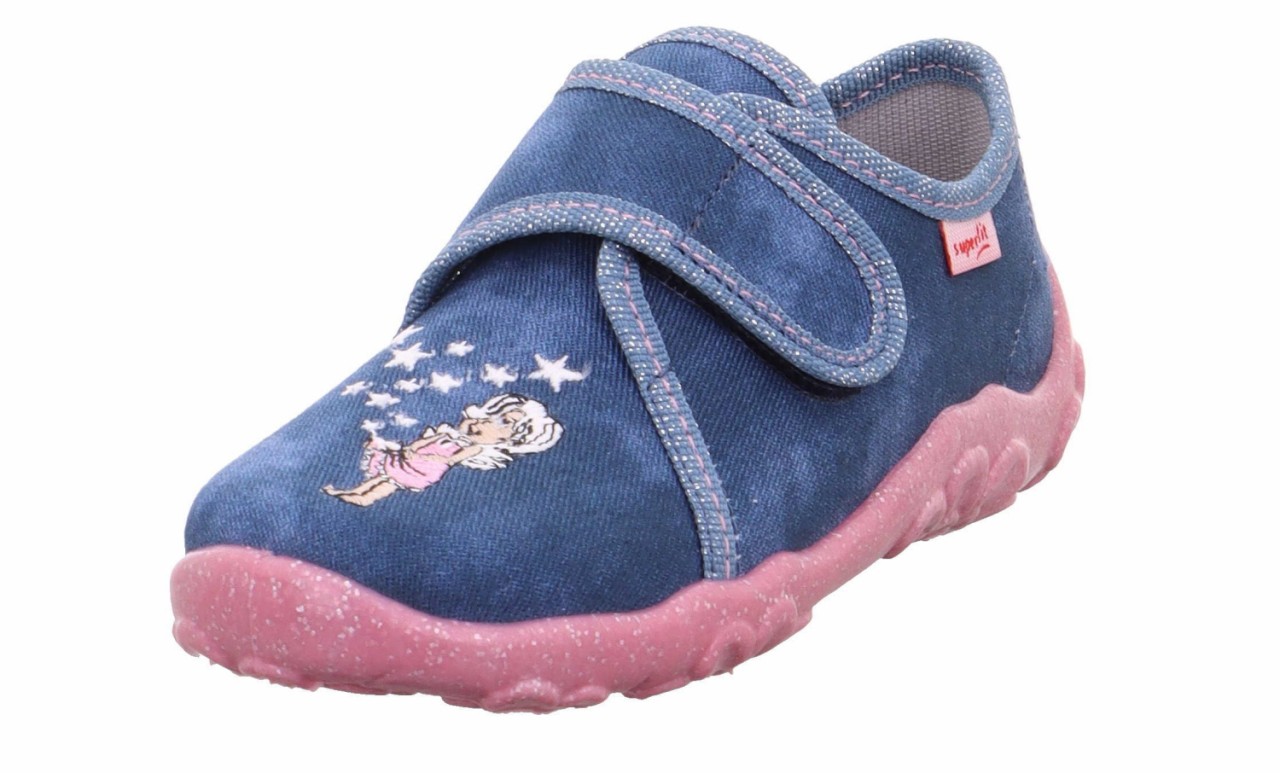 SUPERFIT Hausschuhe blau