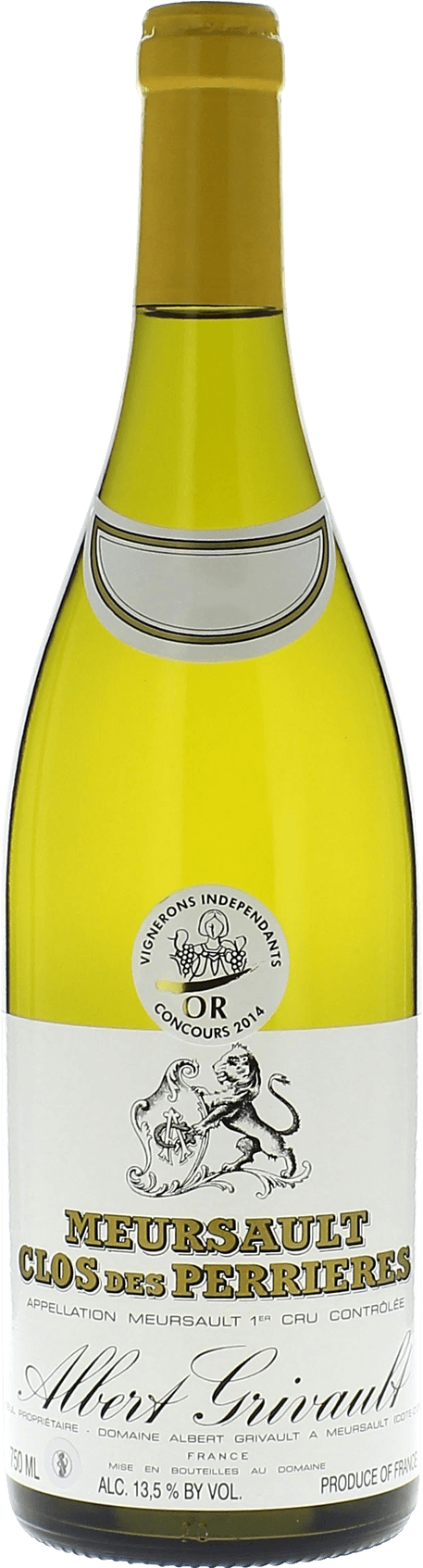Meursault clos des perrières 1er cru 2020