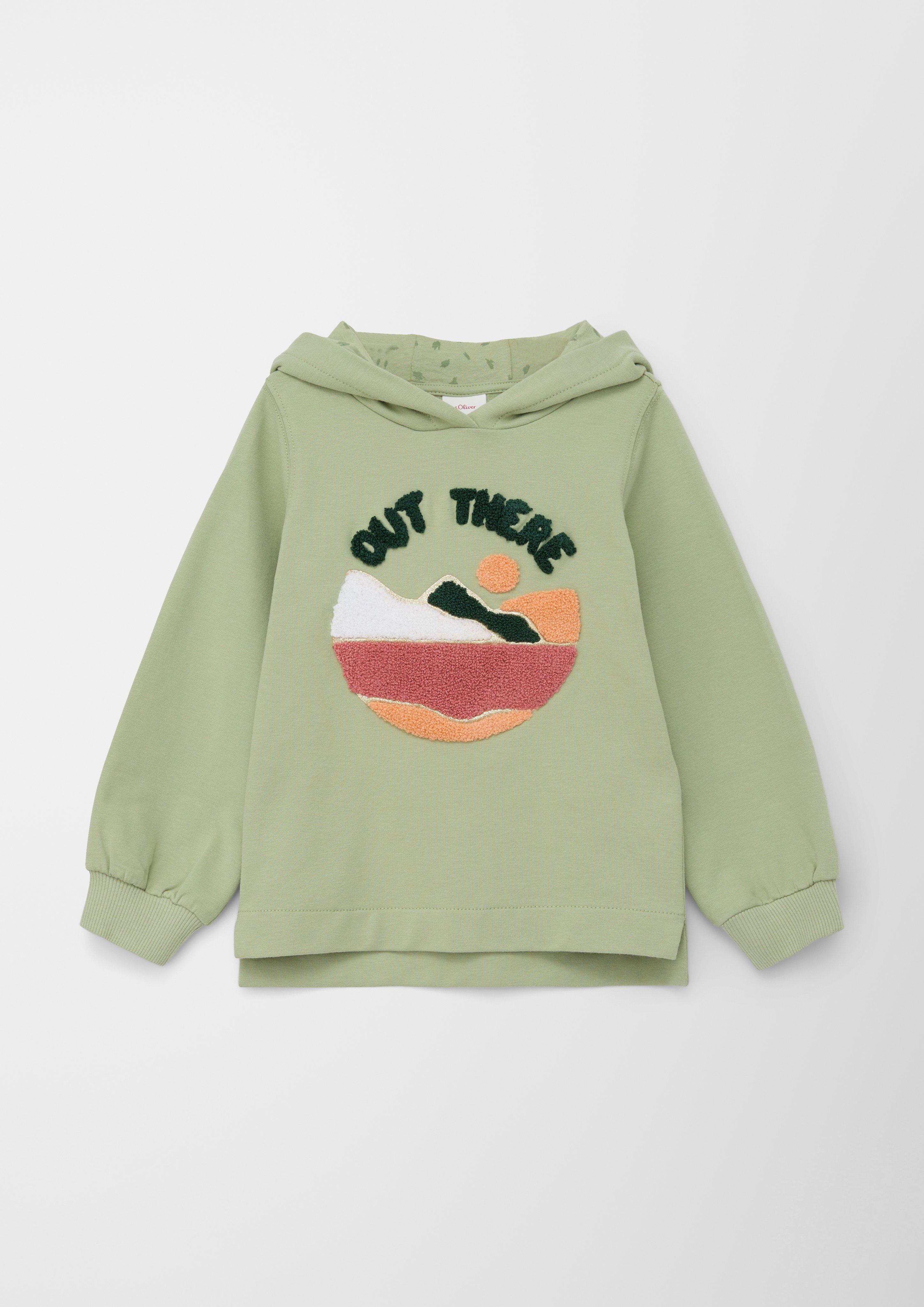 Hoodie mit Applikation  2119745-7360