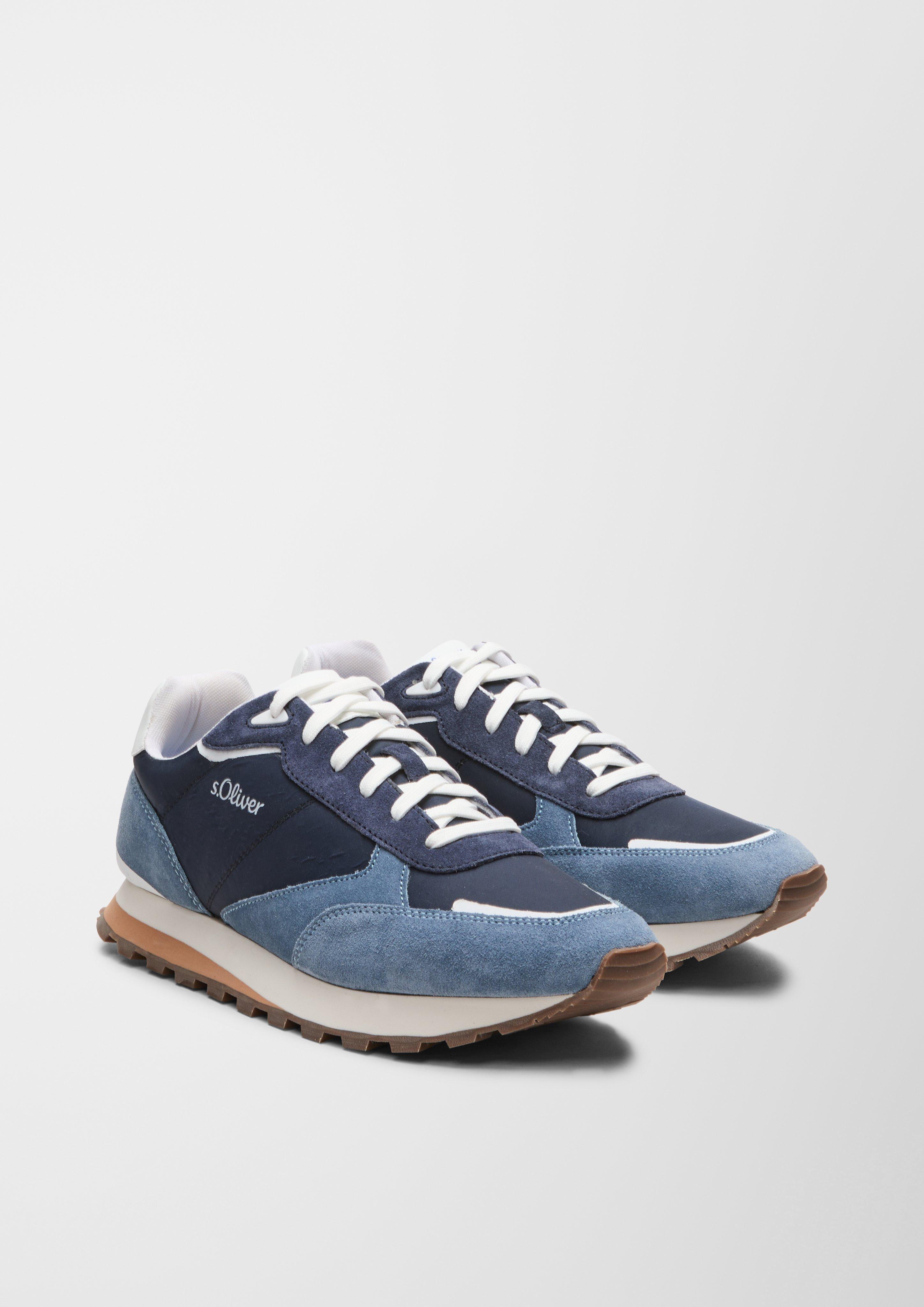 Sneaker aus Ledermix  6007678-805