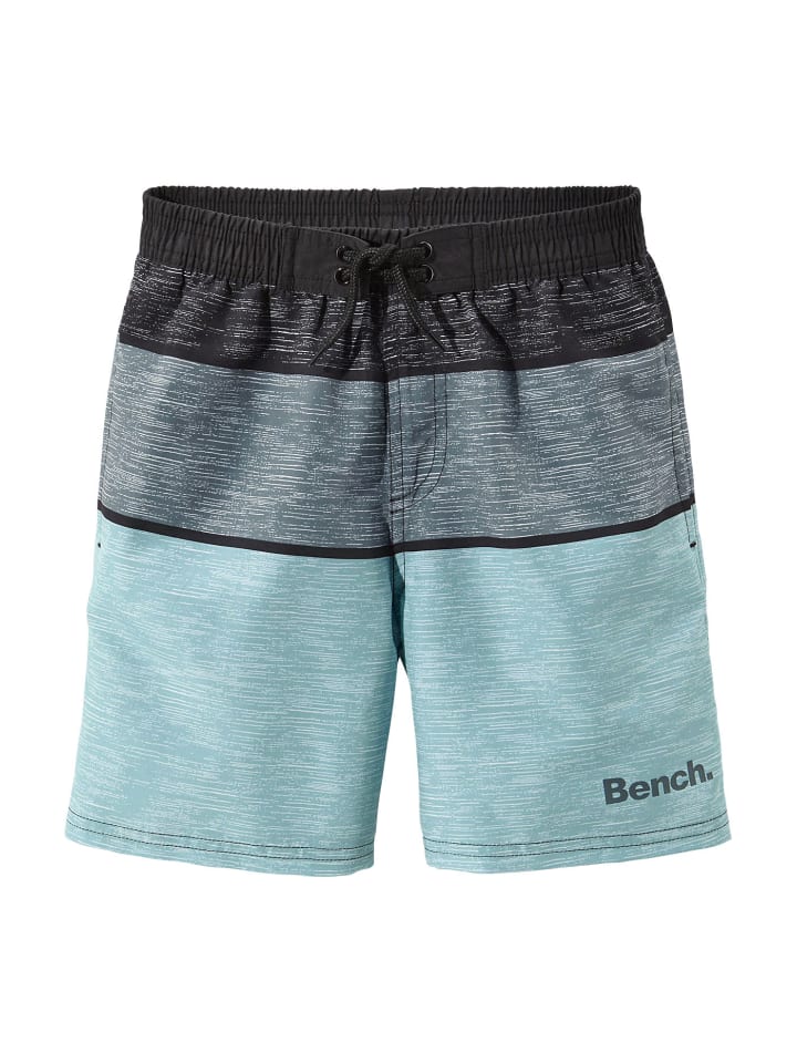 Bench Badeshorts in schwarz-blau günstig kaufen