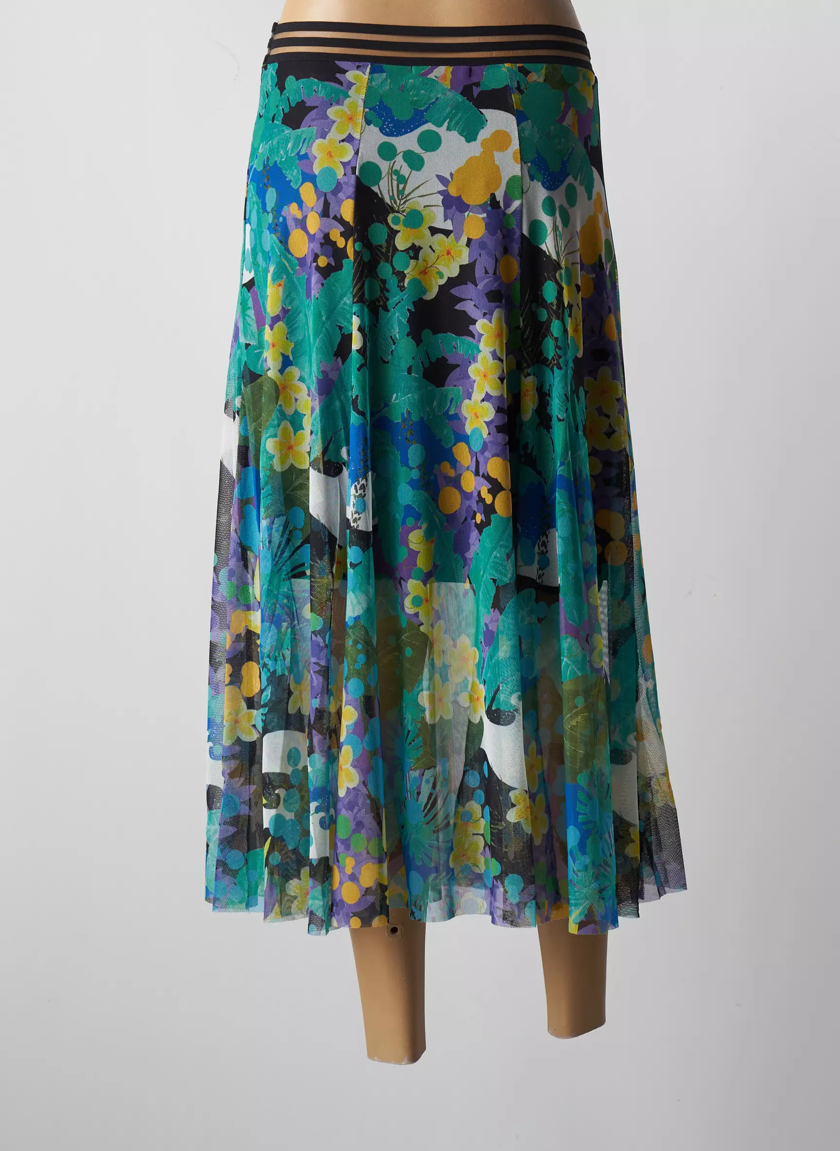 Maloka Jupes Longues Femme couleur vert