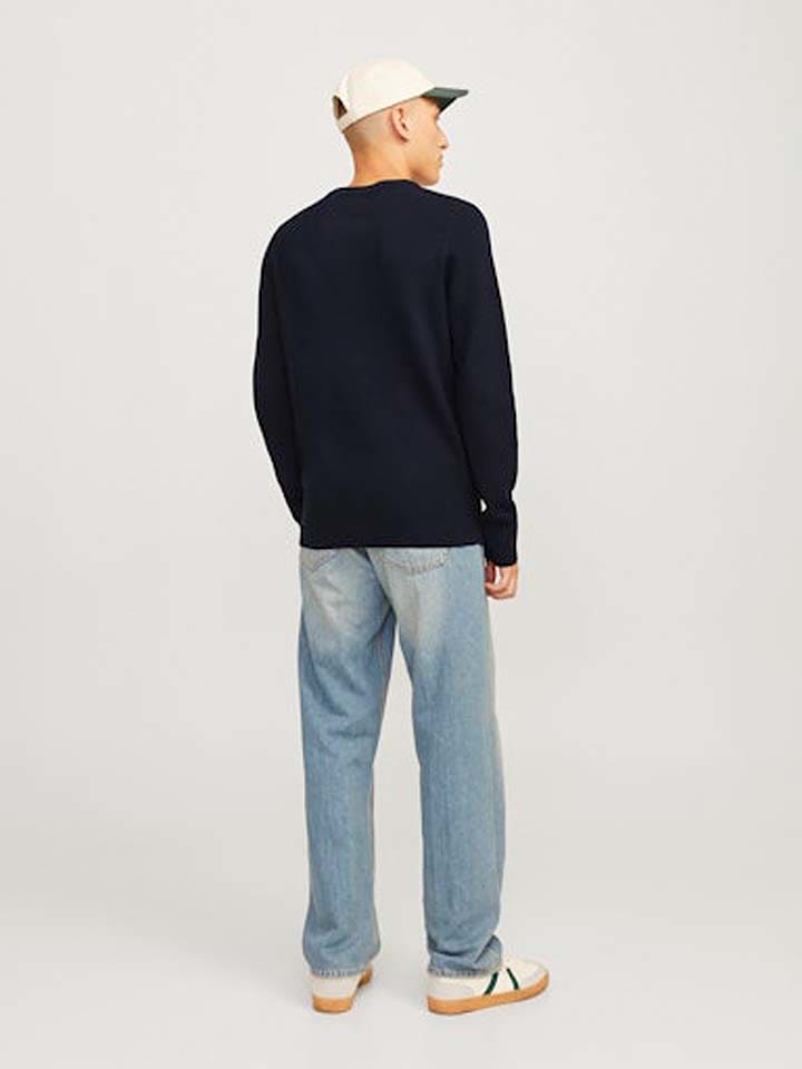 Jack & Jones Pullover in Dunkelblau günstig kaufen