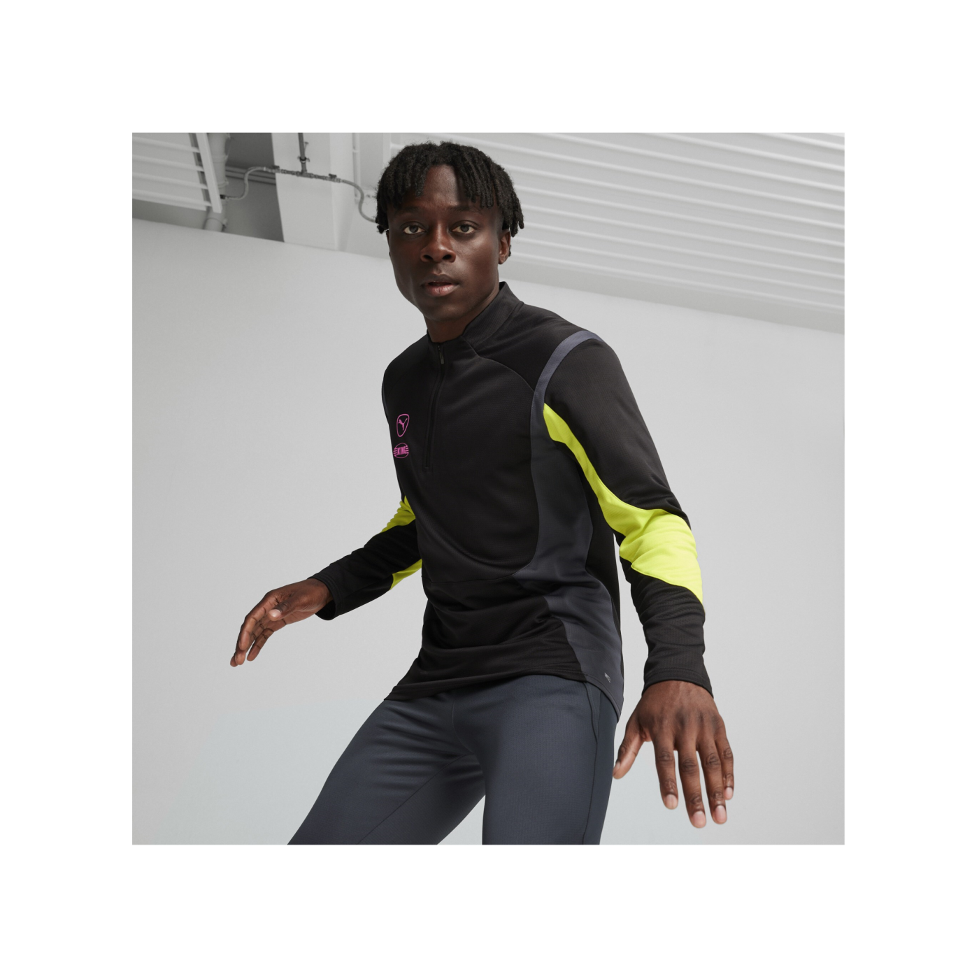 PUMA KING Pro HalfZip Sweatshirt Schwarz F05