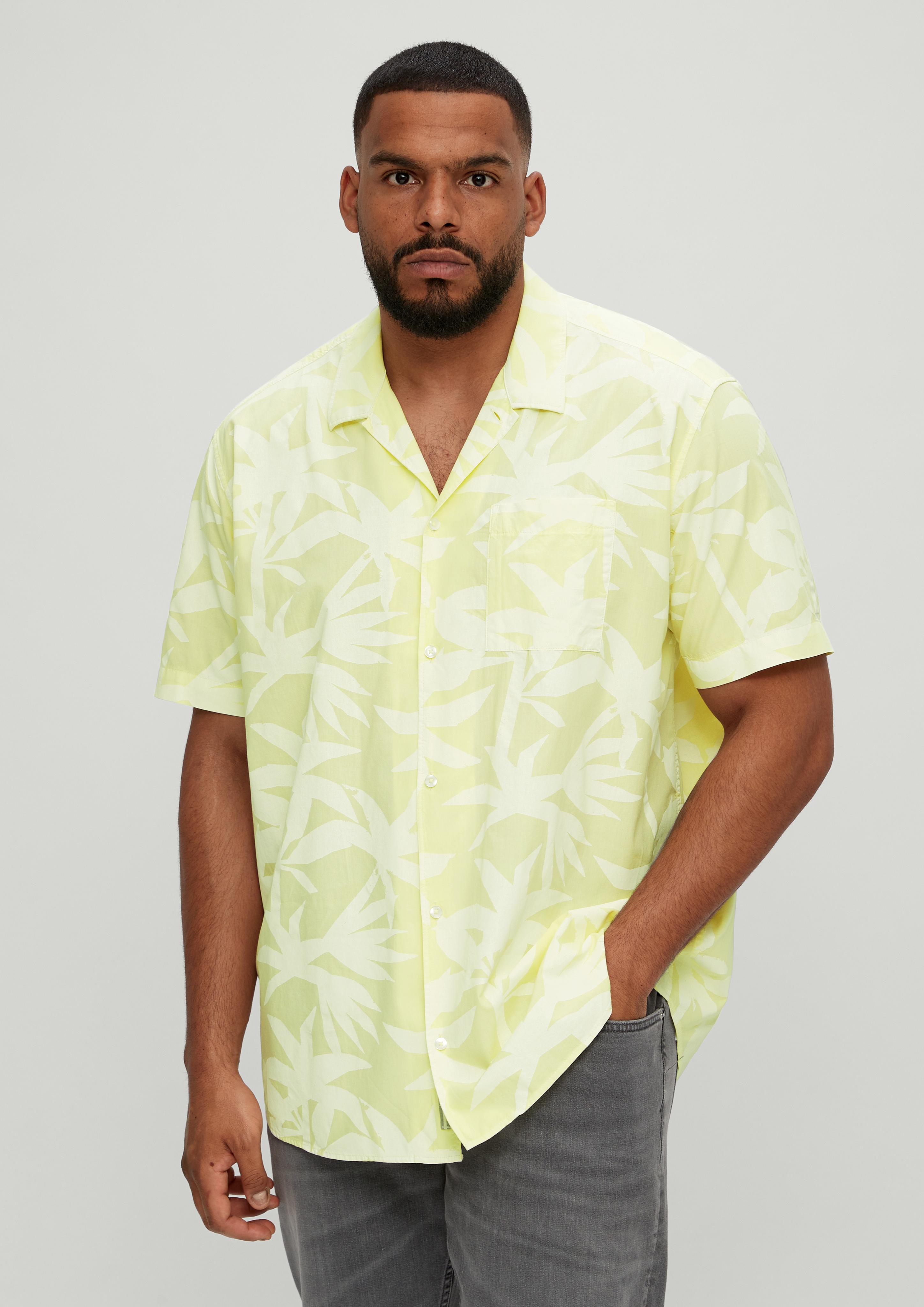 Popeline Hemd mit All-over-Print  2135532-70A2