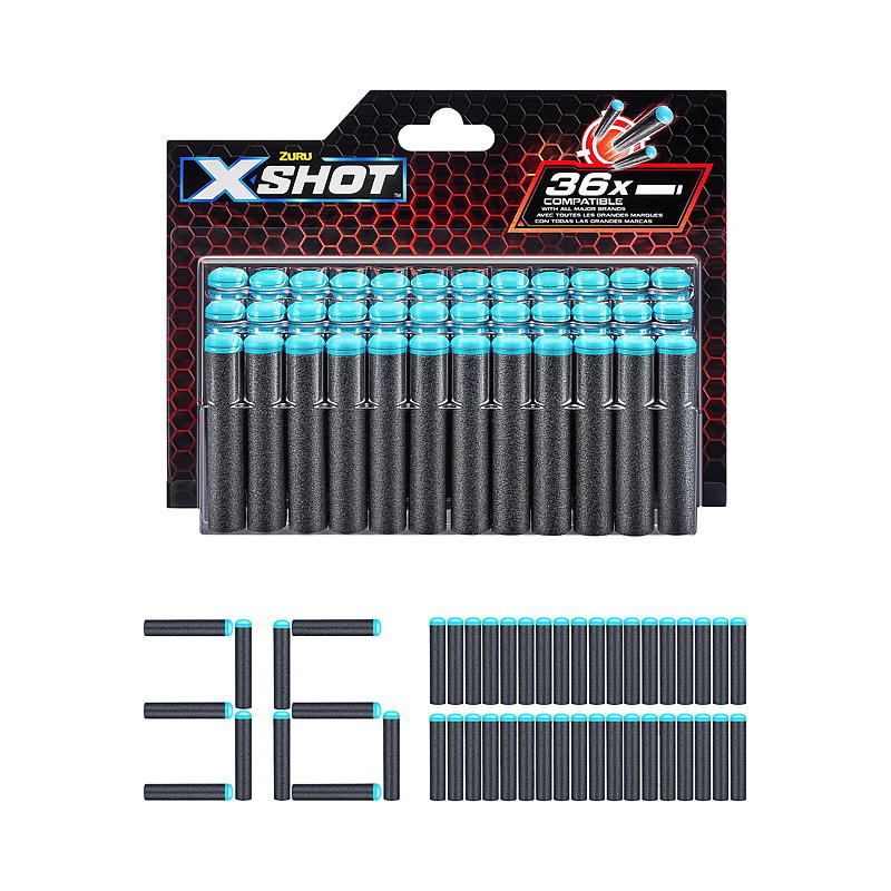 X-Shot Piler excel 36-pk, X-shot