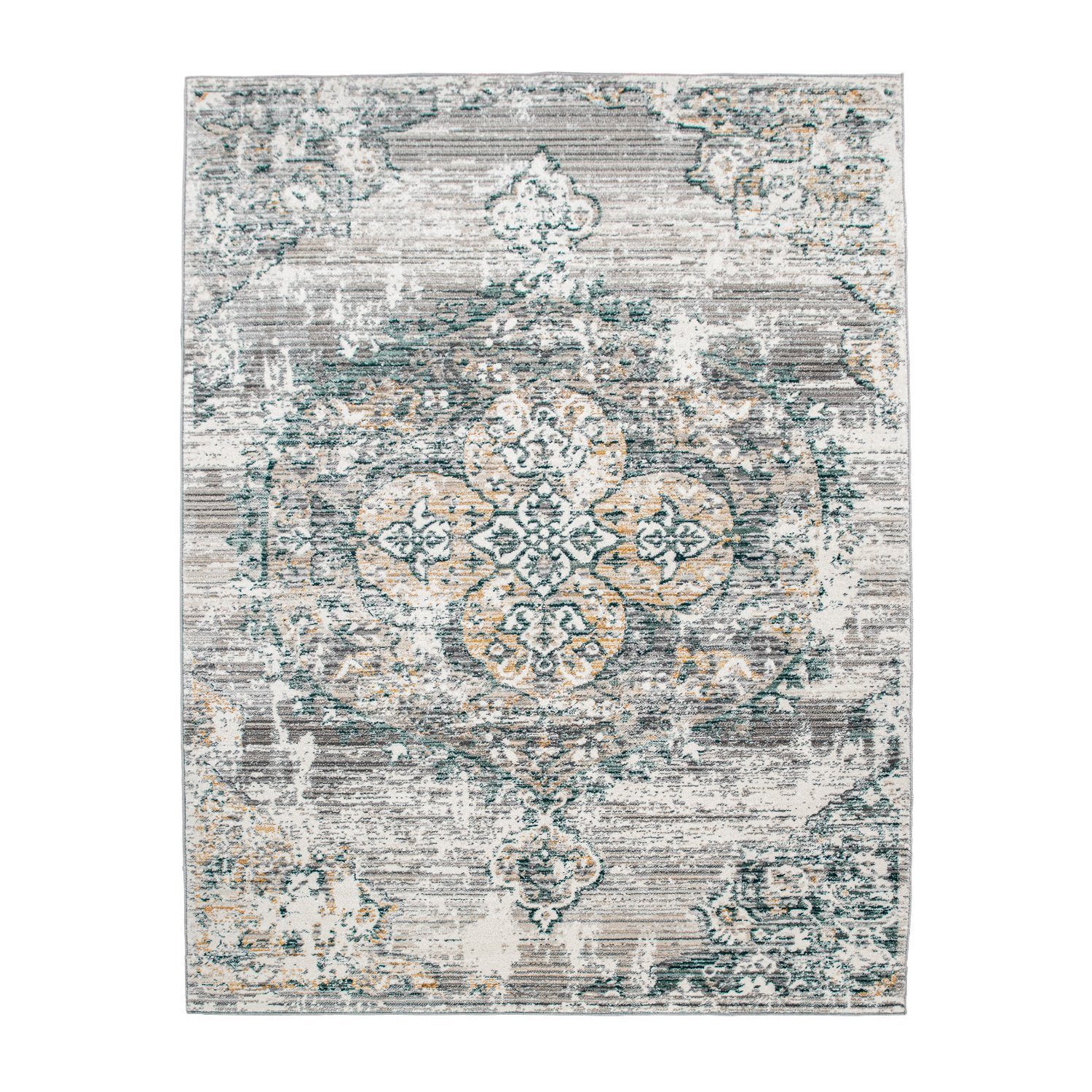 Teppich Wohnzimmer Teppich Kurzflor In Abstraktem Marokkanischen Design Modern, TT Home, rechteckig, Höhe: 12 mm