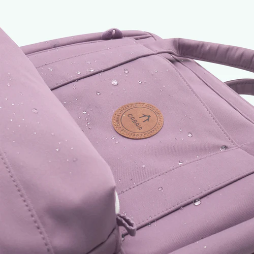 Agde purple diaper bag
