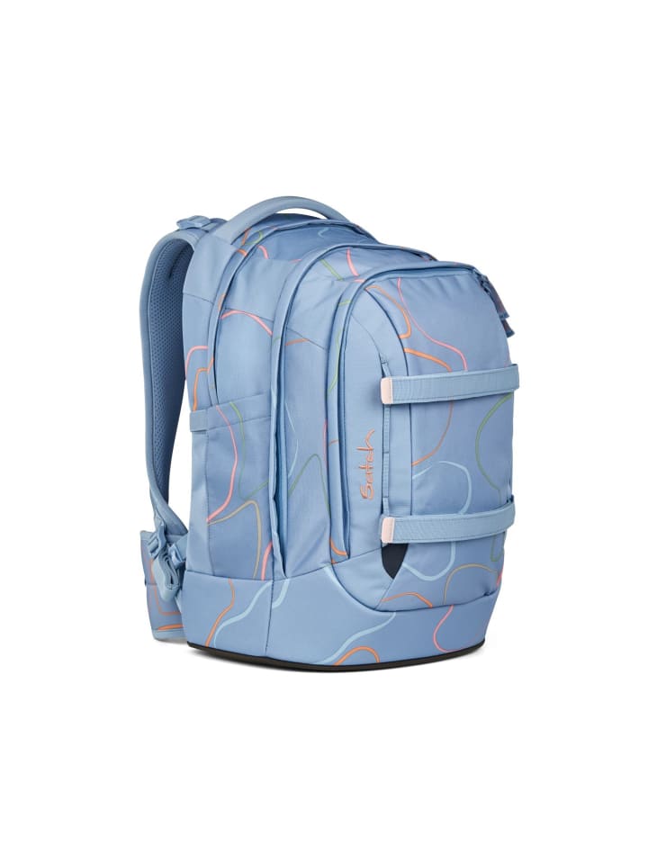 Satch Satch pack Schulrucksack Vivid Blue hellblau günstig kaufen onesize