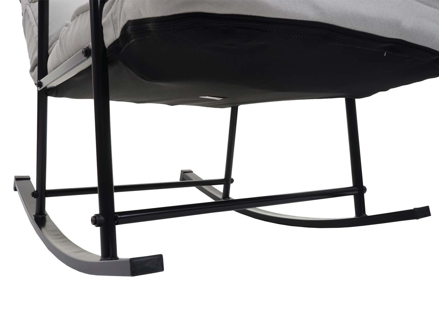 MCW Schaukelstuhl MCW-K40, Kippsicherung, Maximale Belastbarkeit: 160 kg, Liegefunktion