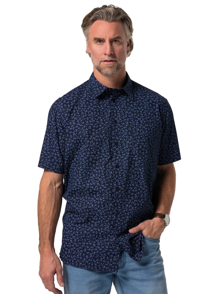 Boston Park Hemd in navy blau günstig kaufen