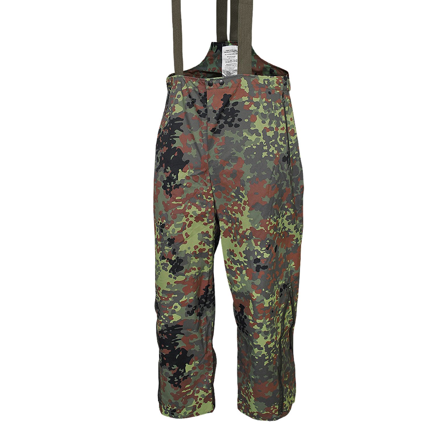 Bundeswehr Hose Nässeschutz flecktarn