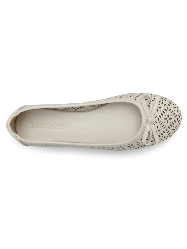 LASCANA Ballerina in beige günstig kaufen