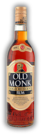 Old Monk Gold Reserve 12 Years 0,7 Liter Old Monk Gold Reserve 12 Years 0,7 Liter Wunderbar weicher indischer Rum, ein runder und eleganter Genuss. Alter 12 J. - 0,7	 Liter - Vol 42,8%
