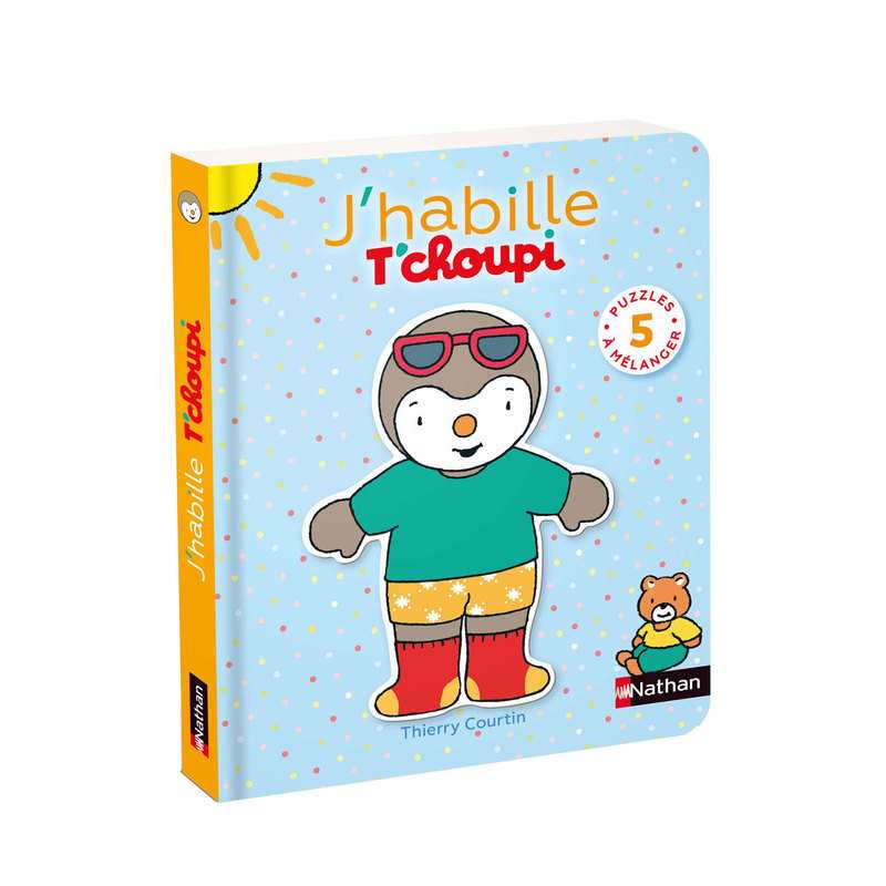 Livre J'habille T'choupi - Nathan Jeunesse