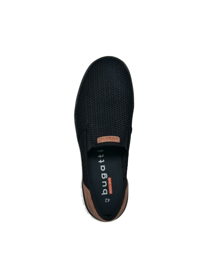 Bugatti Slip on in schwarz günstig kaufen