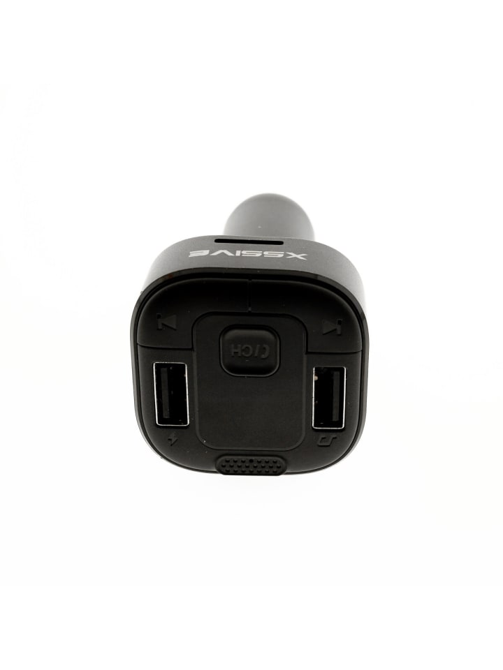 COFI 1453 KFZ Bluetooth FM-Transmitter A2DP 5.0, Radio, MP3-Player, 2x USB 2.4A in Schwarz günstig kaufen onesize