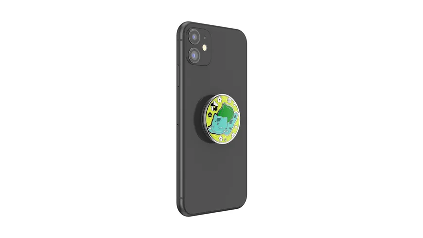 PopGrip - ausziehbarer Handy-Griff Handyhalter - Pokémon Enamel Bulbasaur