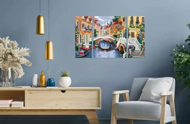 CreArt Venezianische Träume - Malen nach Zahlen für Erwachsene