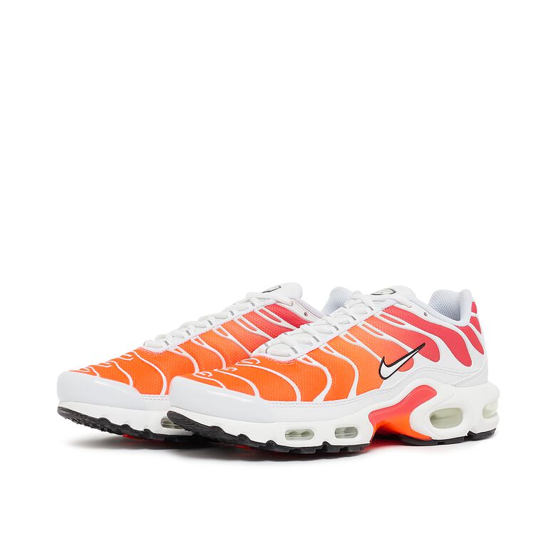 NIKE Wmns Air Max Plus white/white-ember glow-total orange