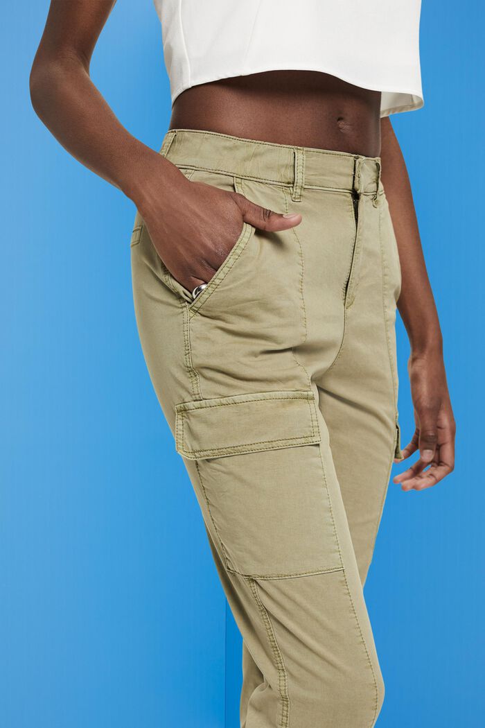 Cargohose mit mittelhohem Bund